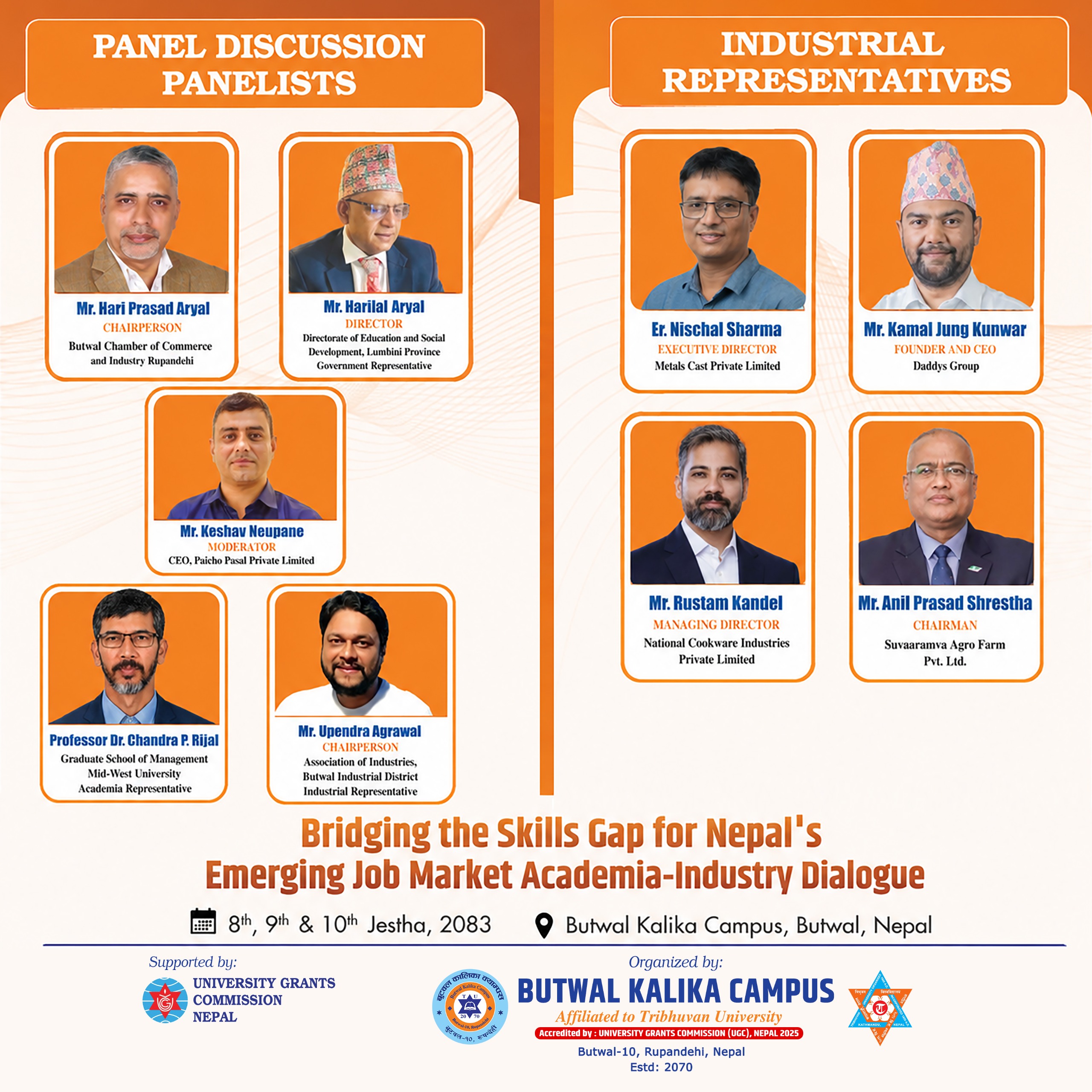 Event Announcement: Bridging the Skills Gap for Nepal's Emerging Job Market: Academia-Industry Dialogue